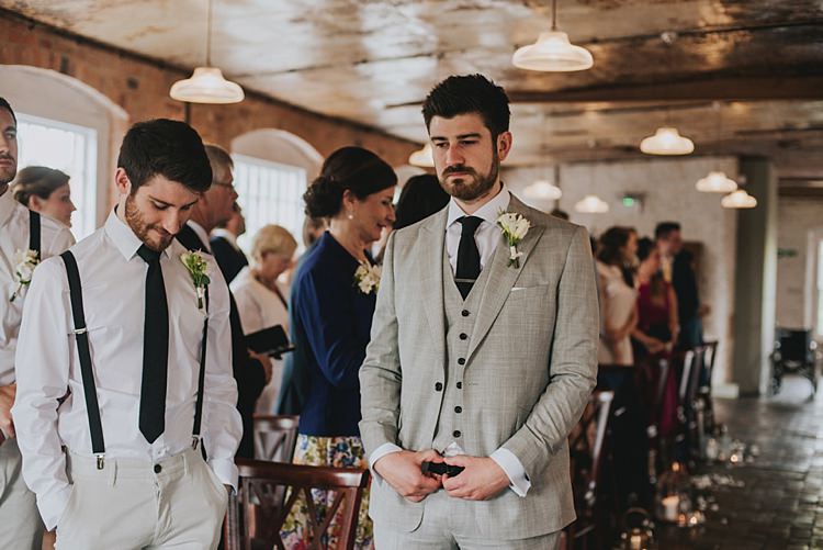 Industrial Cool Mill Greenery Wedding http://www.beckyryanphotography.co.uk/