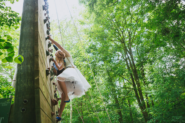 Hand Crafted Camp Woodland Wedding http://bloomweddings.co.uk/