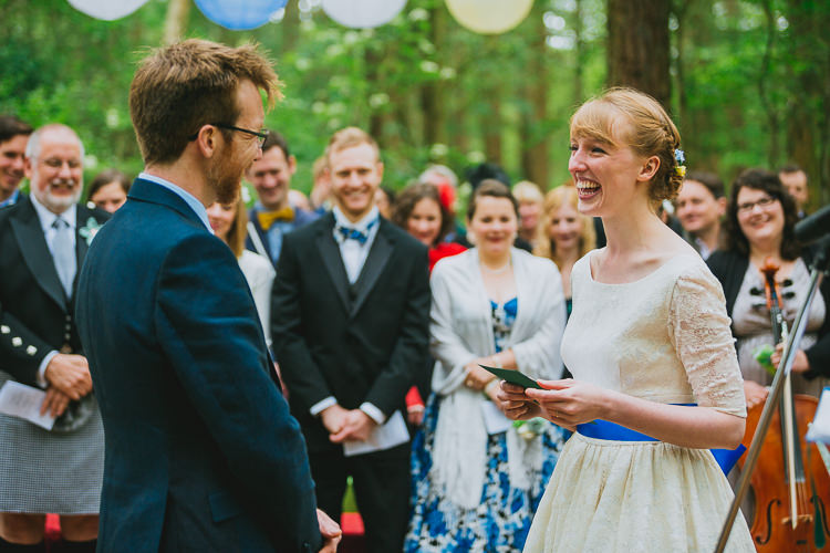 Hand Crafted Camp Woodland Wedding http://bloomweddings.co.uk/