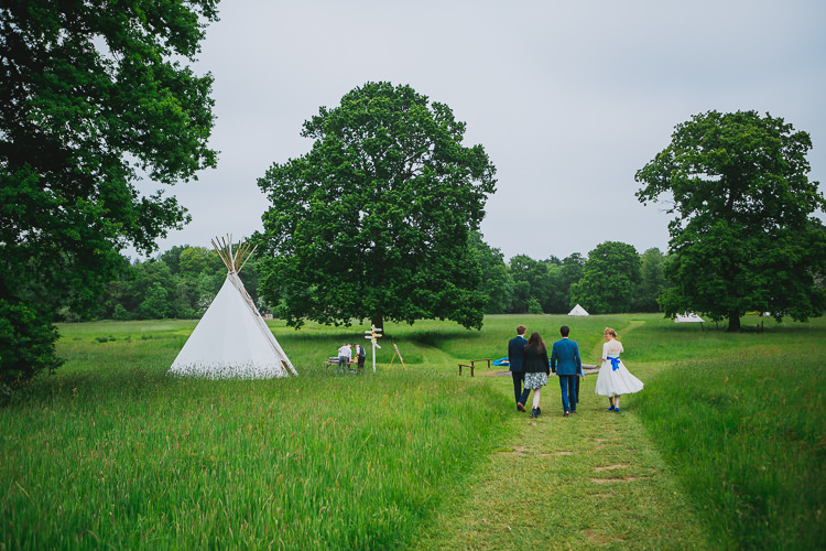 Hand Crafted Camp Woodland Wedding http://bloomweddings.co.uk/