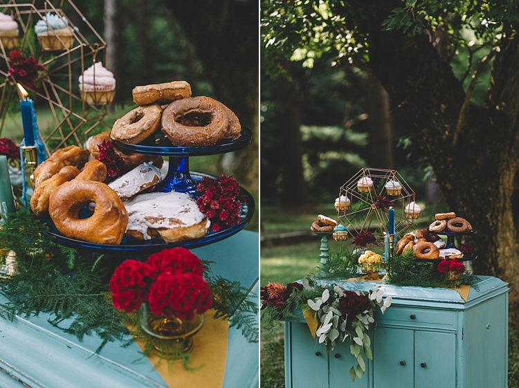 Boho Gypsy Vintage Circus Wedding Ideas http://www.oakwoodphotography.com/