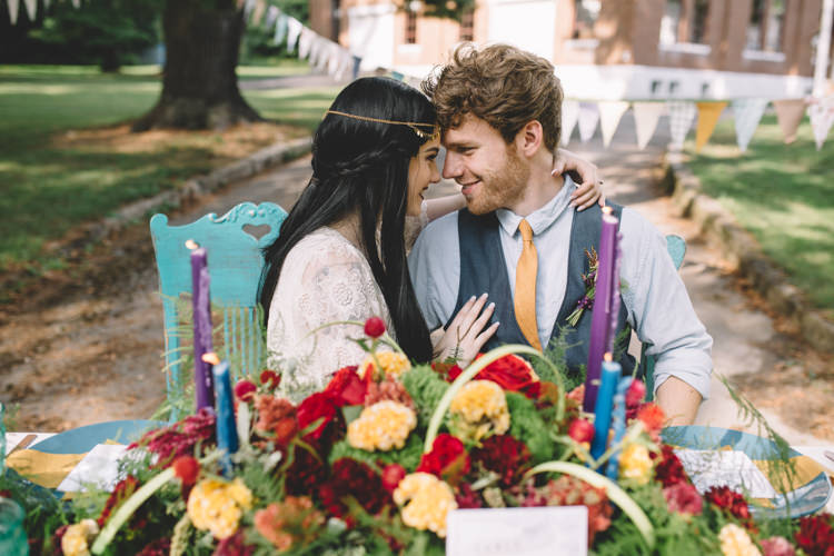 Boho Gypsy Vintage Circus Wedding Ideas http://www.oakwoodphotography.com/