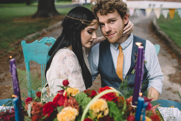 Boho Gypsy Vintage Circus Wedding Ideas http://www.oakwoodphotography.com/