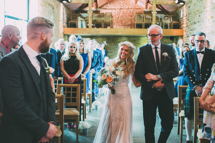Pretty Peach Boho Wedding http://liamsmithphotography.com/
