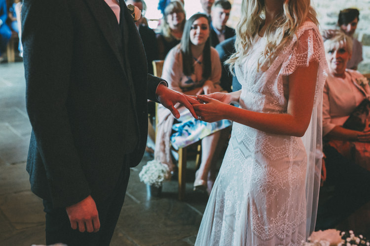 Pretty Peach Boho Wedding http://liamsmithphotography.com/