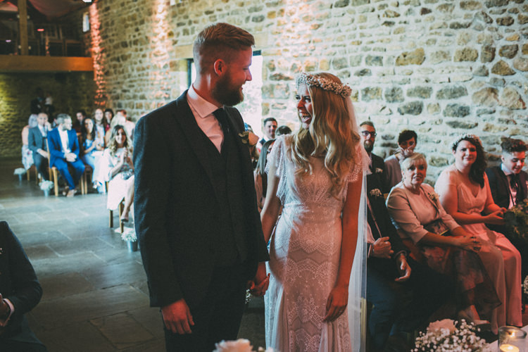 Pretty Peach Boho Wedding http://liamsmithphotography.com/