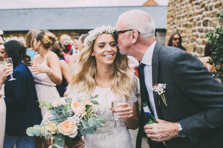 Pretty Peach Boho Wedding http://liamsmithphotography.com/