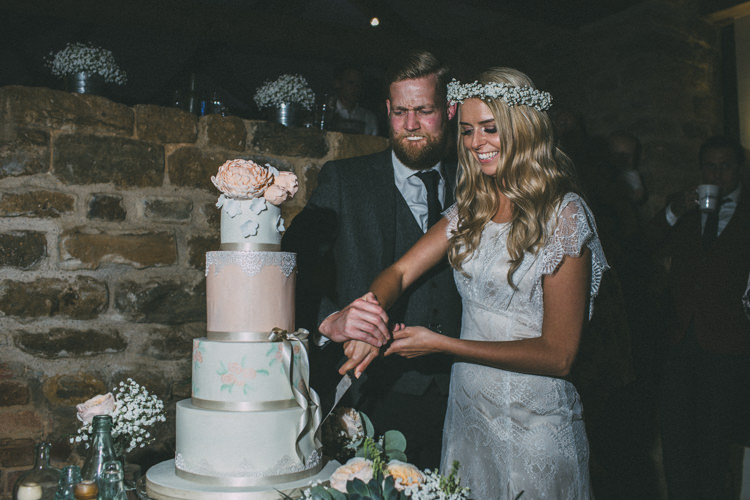 Pretty Peach Boho Wedding http://liamsmithphotography.com/