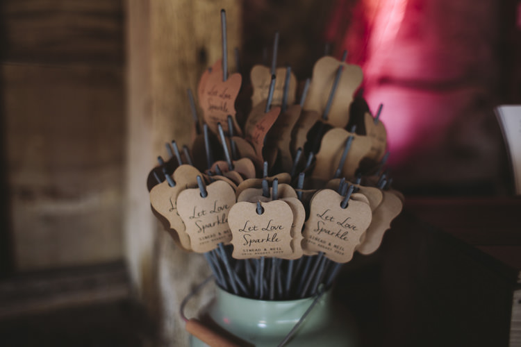 Sparklers Rustic Quintessentially English Countryside Wedding http://www.sarahmorris-photography.com/