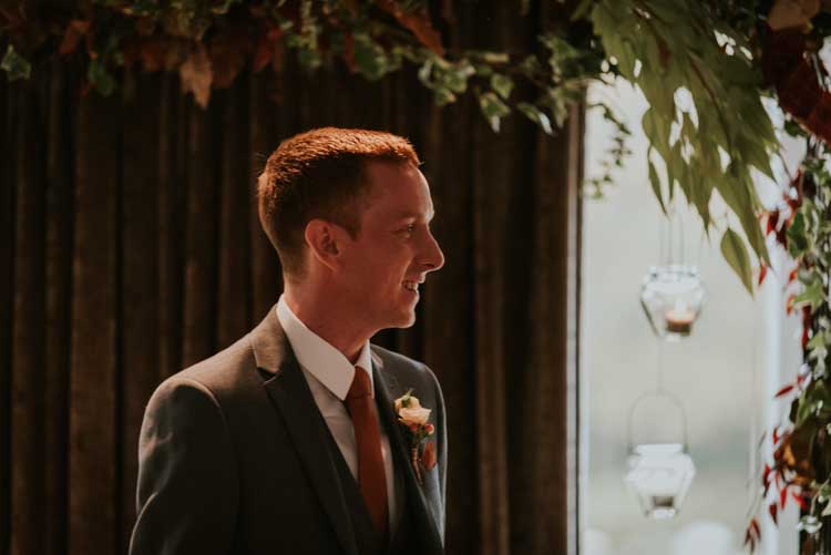 Rose Gold Autumn Barn Wedding http://www.weddingphotographyincheltenham.co.uk/