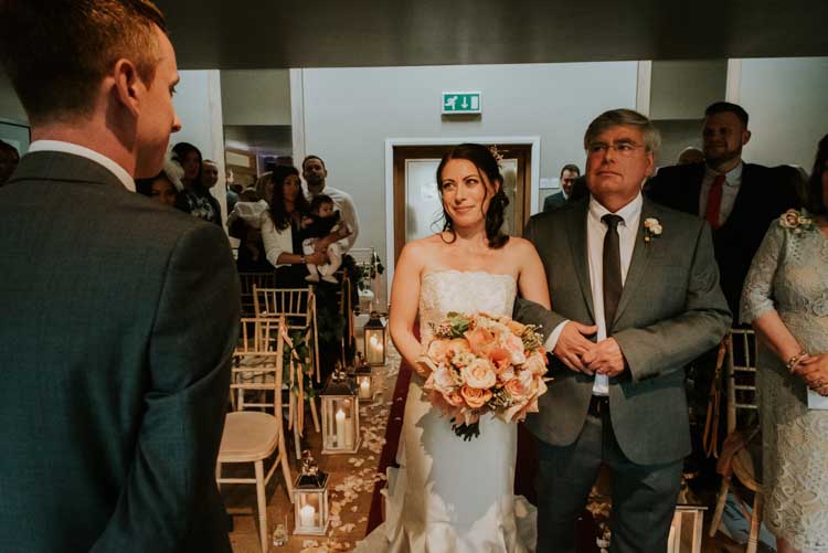 Rose Gold Autumn Barn Wedding http://www.weddingphotographyincheltenham.co.uk/