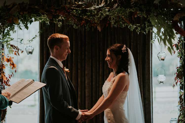 Rose Gold Autumn Barn Wedding http://www.weddingphotographyincheltenham.co.uk/
