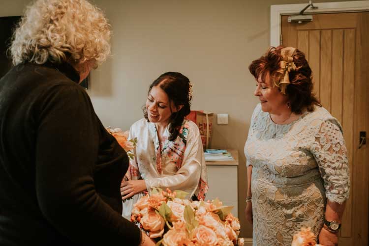 Rose Gold Autumn Barn Wedding http://www.weddingphotographyincheltenham.co.uk/