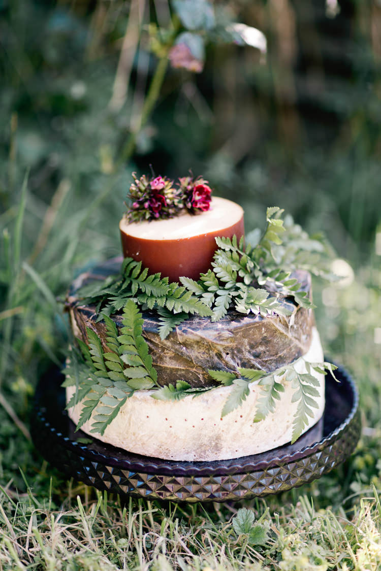 Cheese Stack Tower Cake Dreamy Woodlanders Folk Wedding Ideas http://www.jobradbury.co.uk/