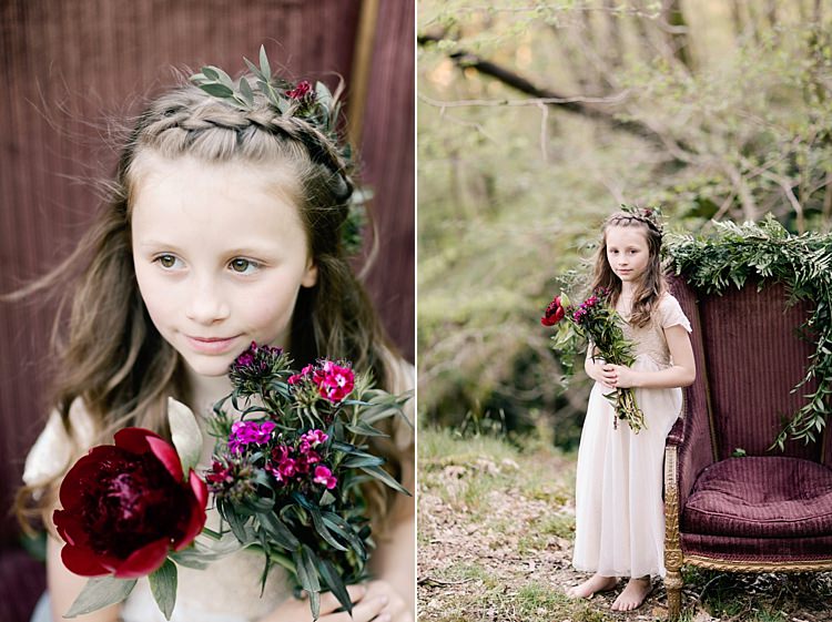 Flower Girl Dreamy Woodlanders Folk Wedding Ideas http://www.jobradbury.co.uk/