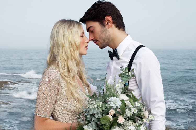 Luxe Bohemian Beach Wedding Ideas http://www.zoeemilie.co.uk/