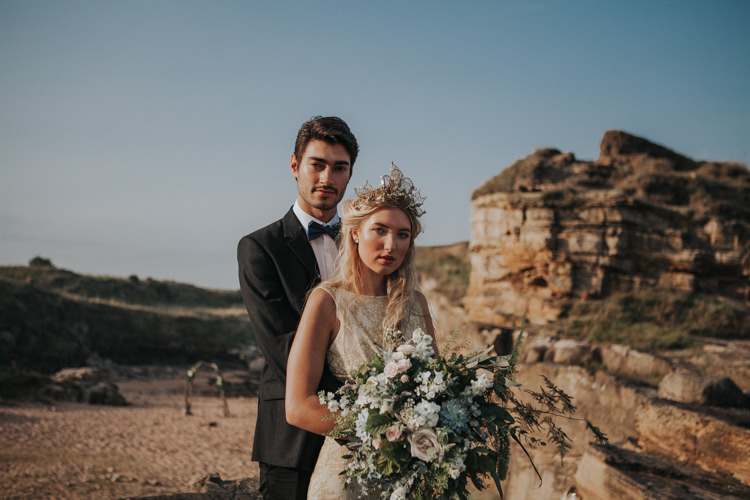 Luxe Bohemian Beach Wedding Ideas http://www.zoeemilie.co.uk/