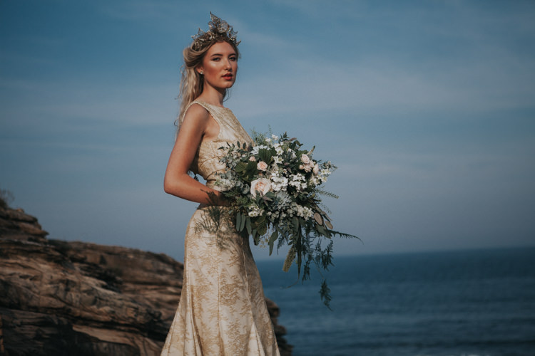 Luxe Bohemian Beach Wedding Ideas http://www.zoeemilie.co.uk/