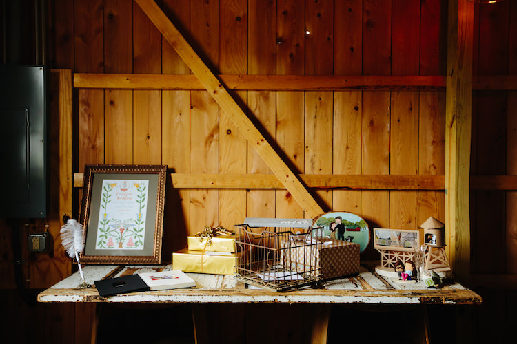Barn Reception Guest Book Framed Stationery Presents Artwork Art Nouveau Autumn Burgundy Wedding http://www.jbonadiophoto.com/