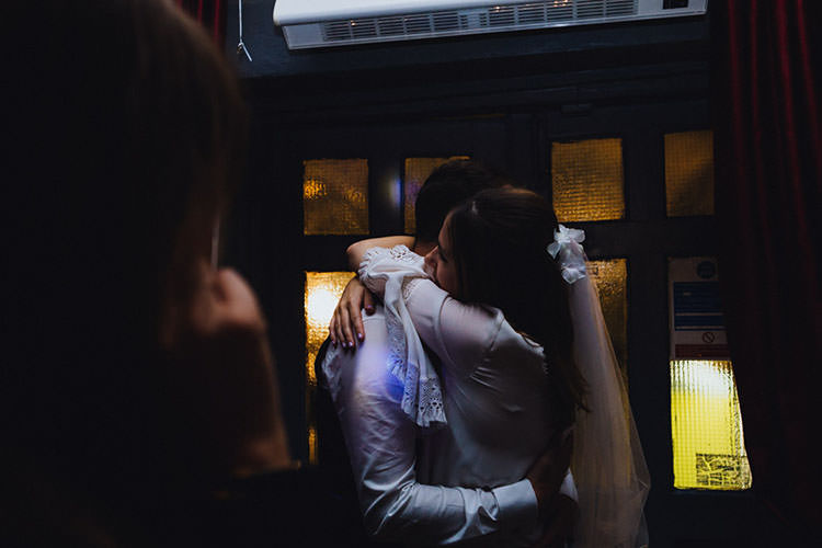 Minimalist City 1970s East London Pub Wedding http://www.curiousrosephotography.com/