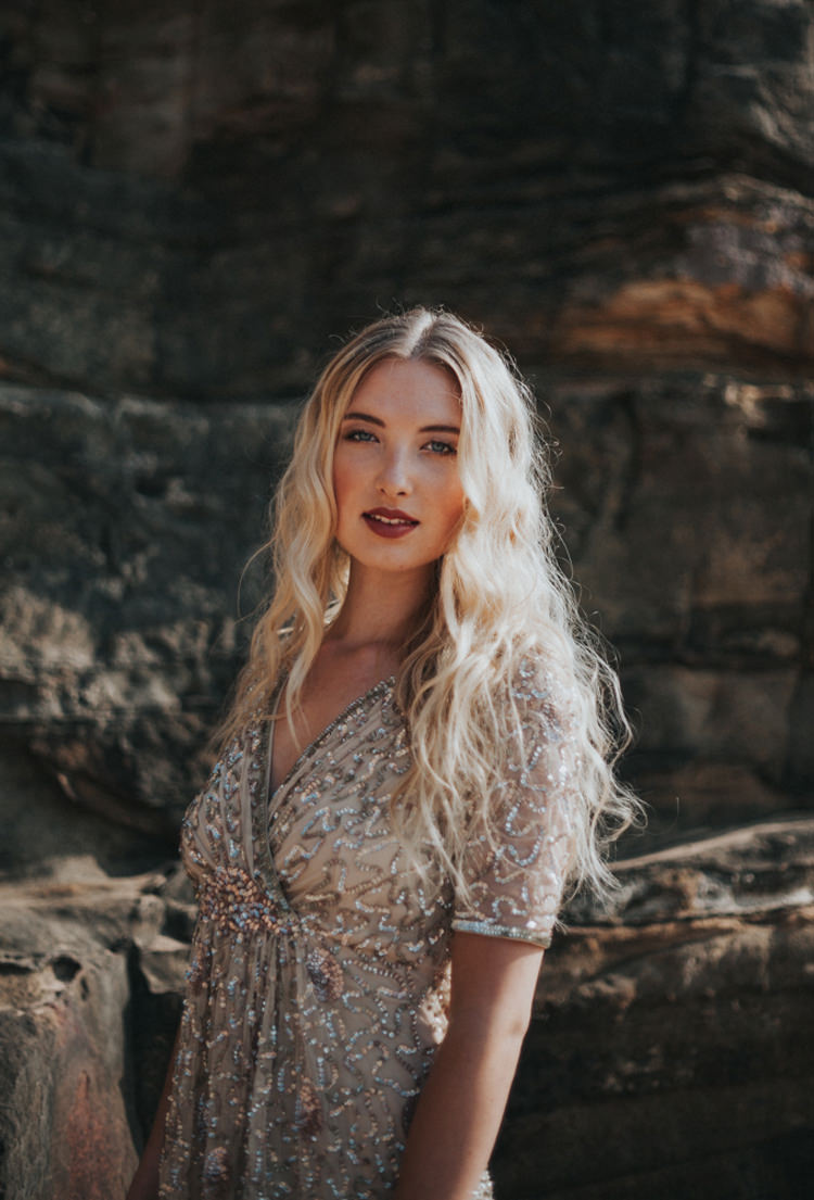 Bride Bridal Make Up Beauty Luxe Bohemian Beach Wedding Ideas http://www.zoeemilie.co.uk/