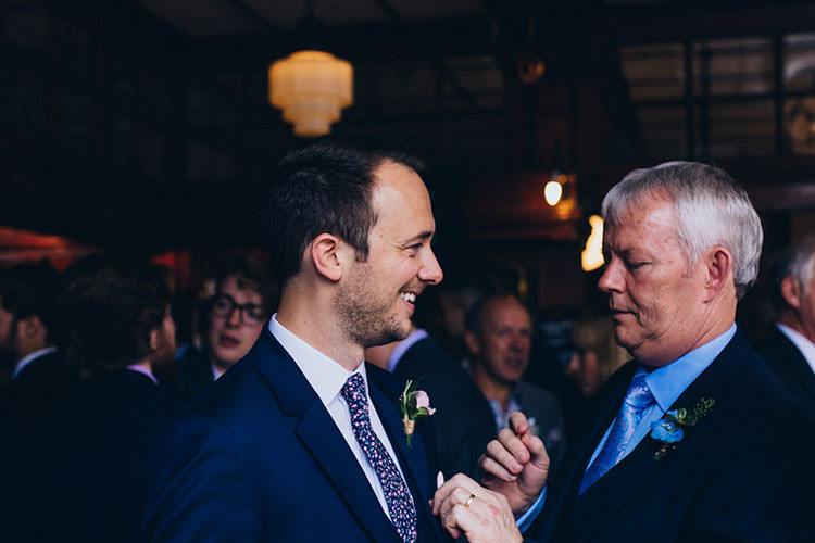 Minimalist City 1970s East London Pub Wedding http://www.curiousrosephotography.com/