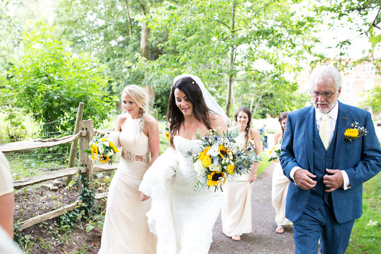 Summer Sunflowers Marquee Wedding http://maddiewaters.co.uk/