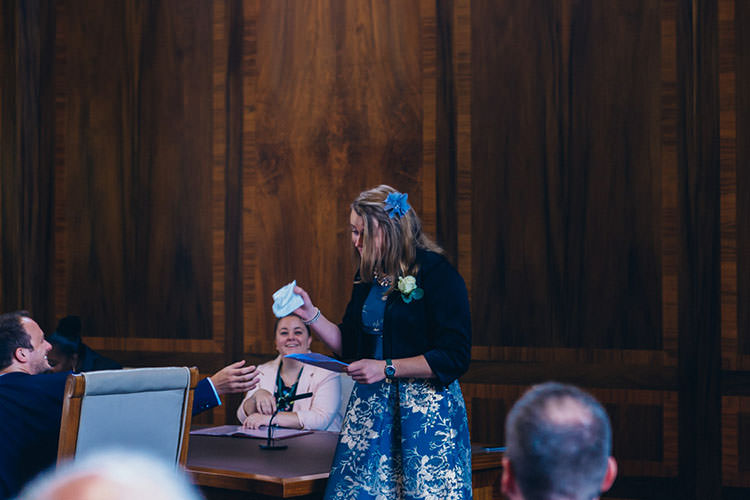 Minimalist City 1970s East London Pub Wedding http://www.curiousrosephotography.com/