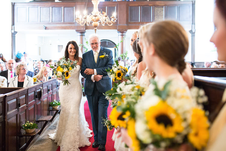 Summer Sunflowers Marquee Wedding http://maddiewaters.co.uk/