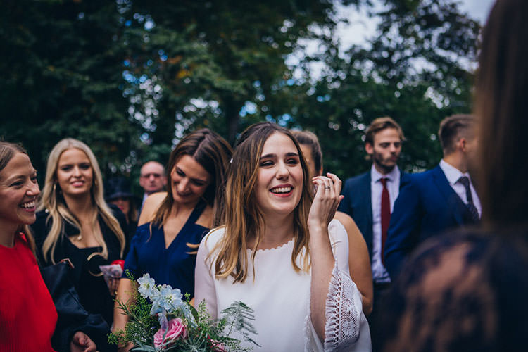 Minimalist City 1970s East London Pub Wedding http://www.curiousrosephotography.com/