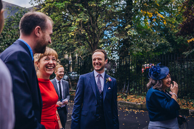 Minimalist City 1970s East London Pub Wedding http://www.curiousrosephotography.com/