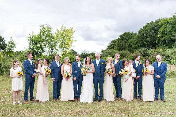 Summer Sunflowers Marquee Wedding http://maddiewaters.co.uk/