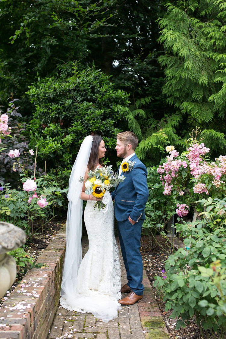 Summer Sunflowers Marquee Wedding http://maddiewaters.co.uk/