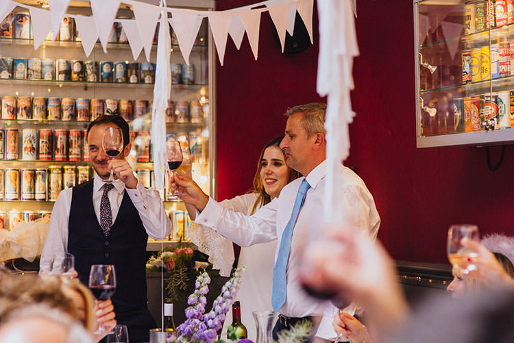 Minimalist City 1970s East London Pub Wedding http://www.curiousrosephotography.com/