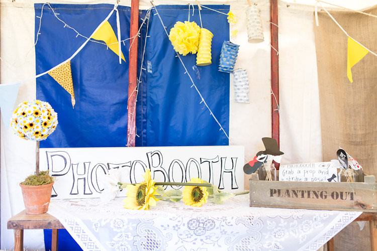 Summer Sunflowers Marquee Wedding http://maddiewaters.co.uk/