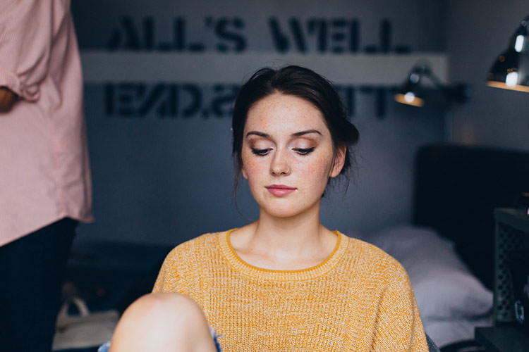 Minimalist City 1970s East London Pub Wedding http://www.curiousrosephotography.com/