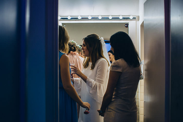 Minimalist City 1970s East London Pub Wedding http://www.curiousrosephotography.com/