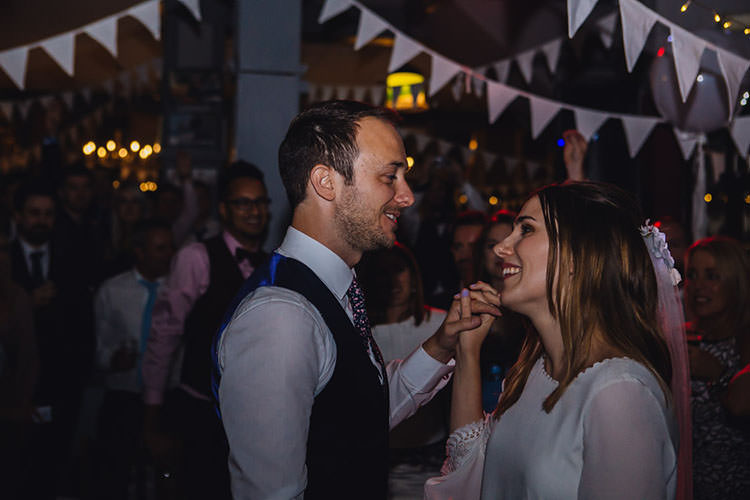 Minimalist City 1970s East London Pub Wedding http://www.curiousrosephotography.com/