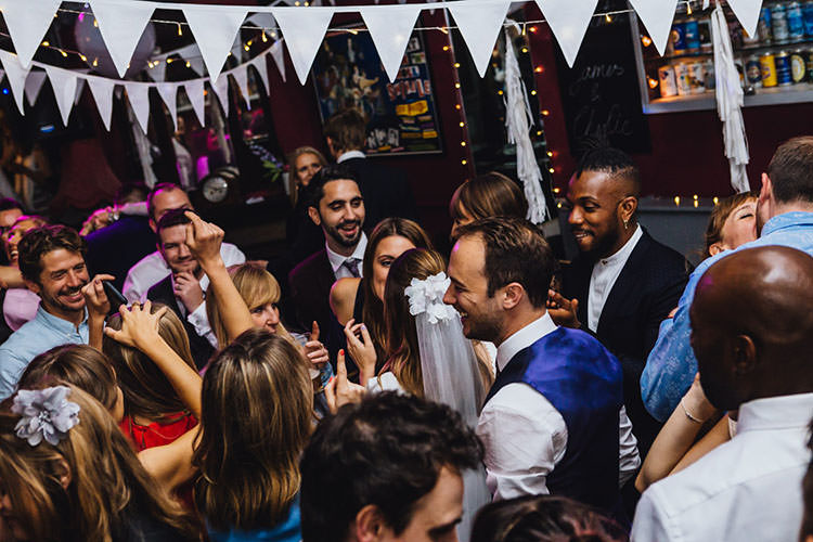 Minimalist City 1970s East London Pub Wedding http://www.curiousrosephotography.com/