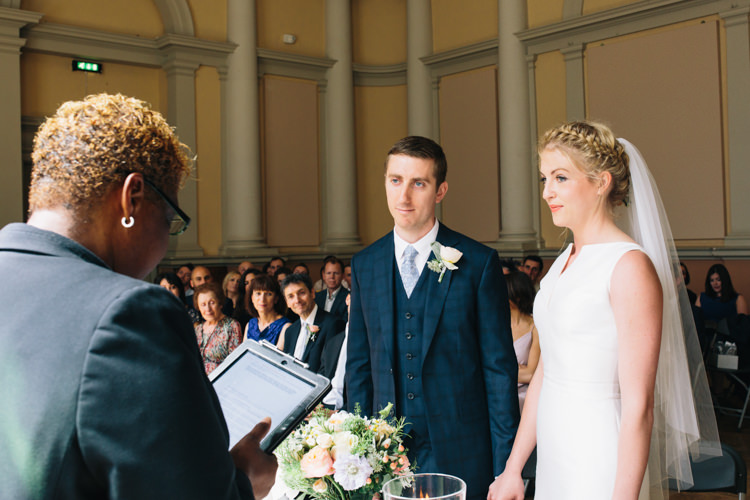Light Pretty Peach London City Wedding http://www.katiepalmerphotography.co.uk/