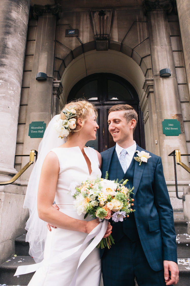 Light Pretty Peach London City Wedding http://www.katiepalmerphotography.co.uk/