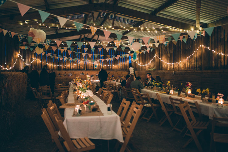Fairy Lights Crafty Country Rustic Wedding http://www.naomijanephotography.com/