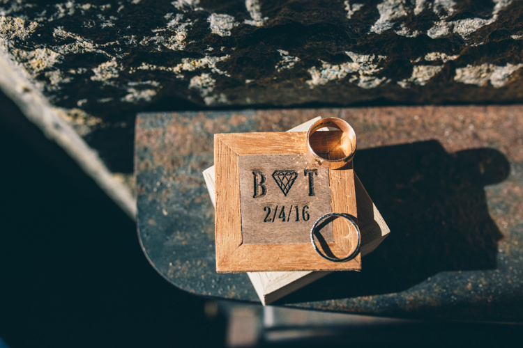 Wooden Ring Box Crafty Country Rustic Wedding http://www.naomijanephotography.com/