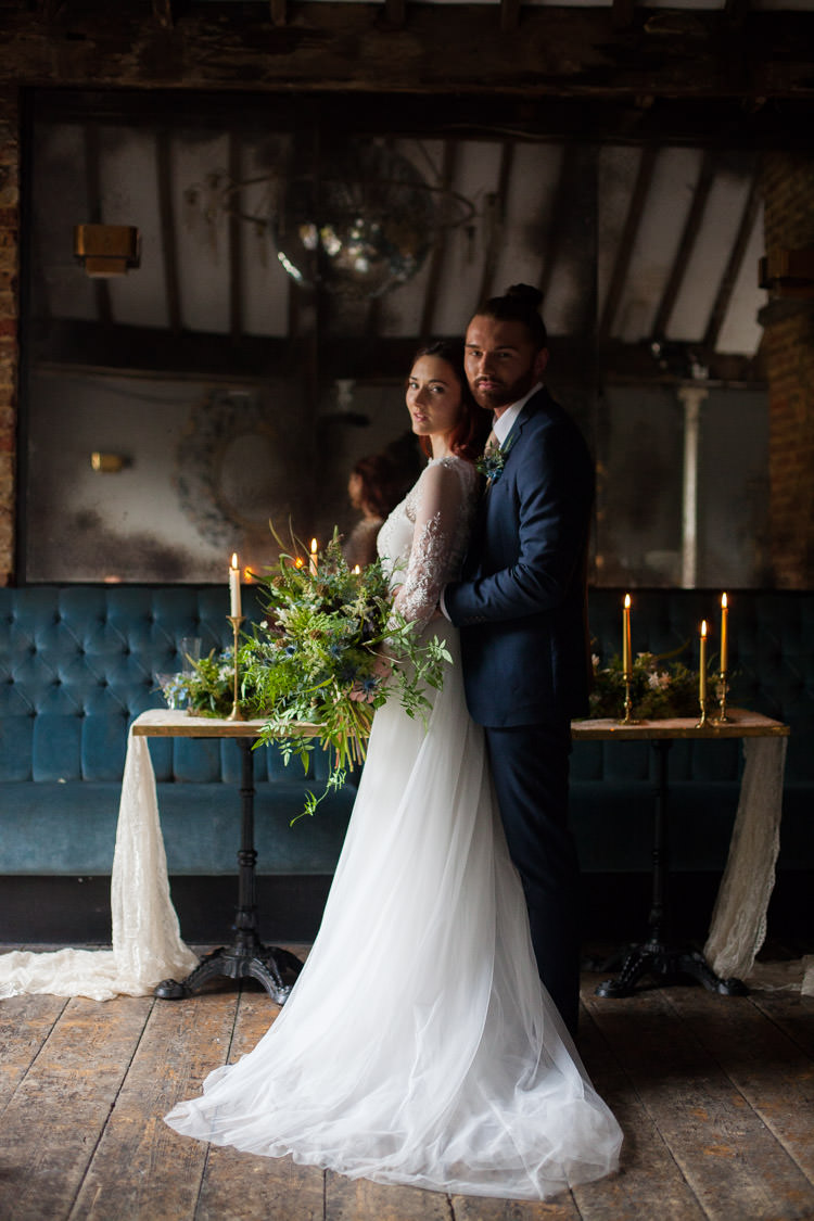 Blue Gold Luxe Victorian Wedding Ideas http://www.francescarlisle.co.uk/