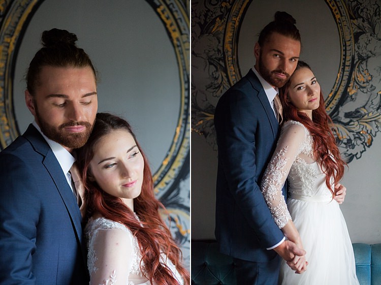 Blue Gold Luxe Victorian Wedding Ideas http://www.francescarlisle.co.uk/