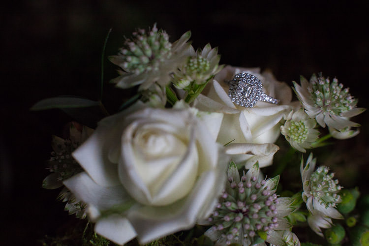 Halo Diamond Engagement Ring Blue Gold Luxe Victorian Wedding Ideas http://www.francescarlisle.co.uk/