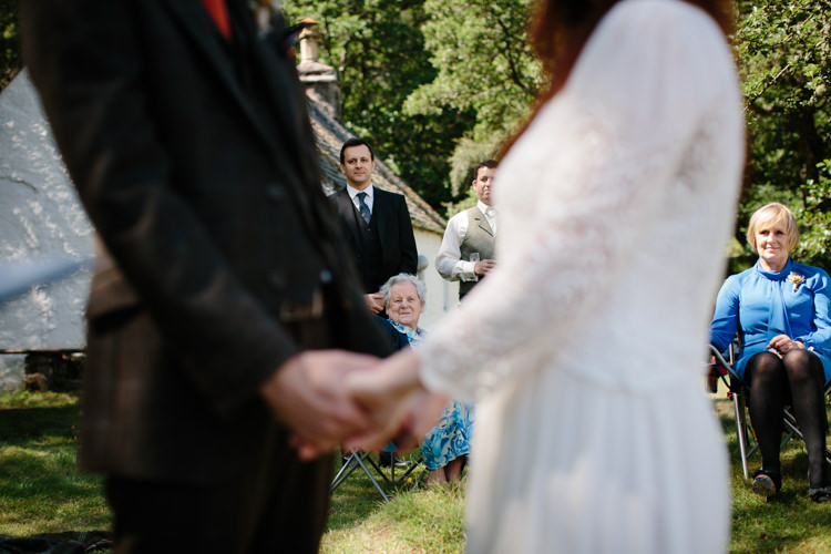 Intimate Outdoor Scotland Wedding http://www.caroweiss.com/