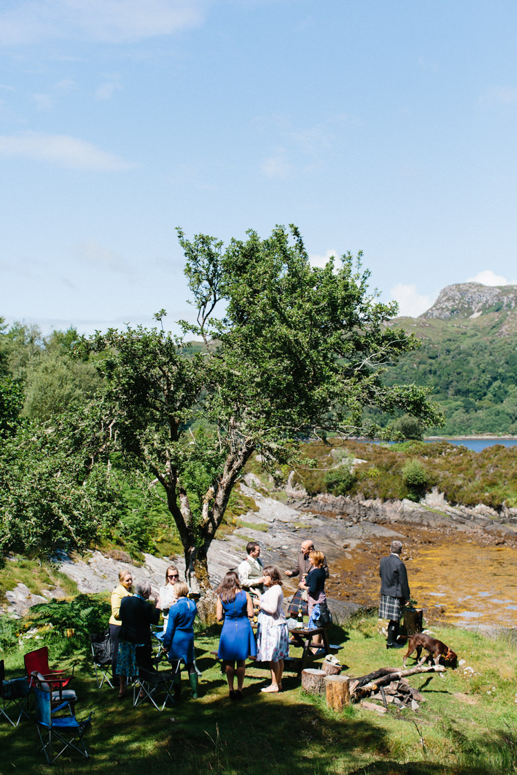 Intimate Outdoor Scotland Wedding http://www.caroweiss.com/