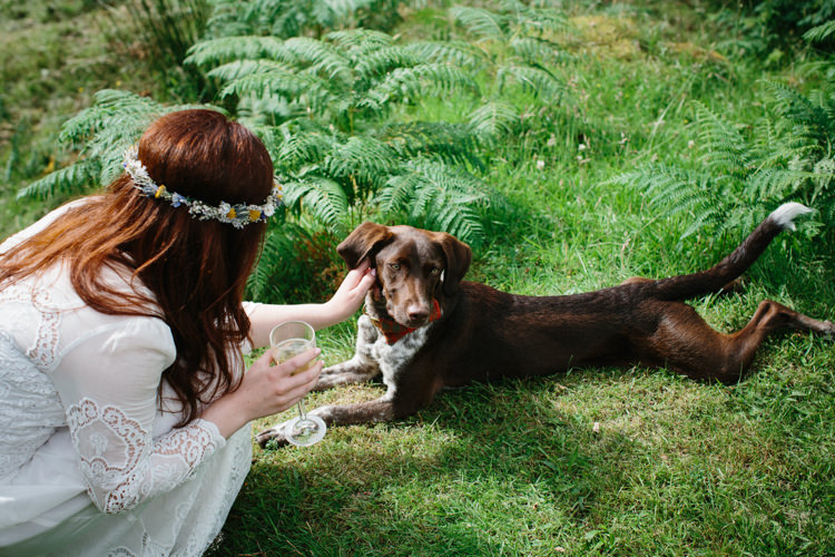 Intimate Outdoor Scotland Wedding http://www.caroweiss.com/