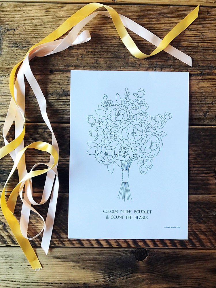Free Download Printable Kids Children Colouring Sheets Games Activities Bea & Bloom UK